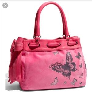Juicy Couture “Butterfly Daydreamer” Velour Tote